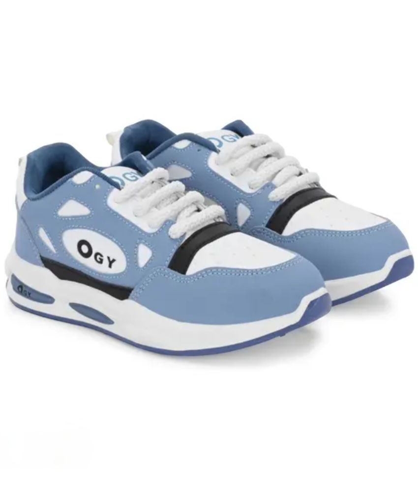     			GLOBIN - Light Blue Boy's Sneakers ( 1 Pair )