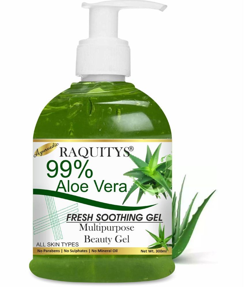     			RAQUITYS Moisturizer All Skin Type Aloe Vera ( 300 ml )