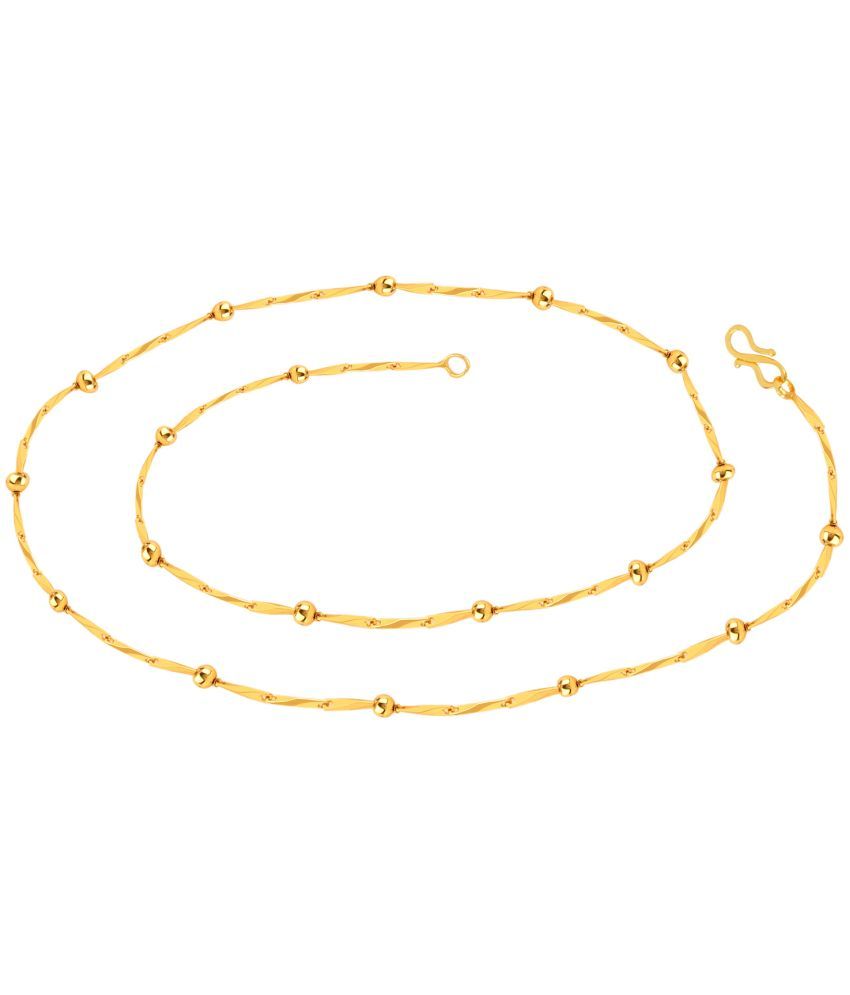     			Thrillz Gold Plated Chain ( Pack of 1 )