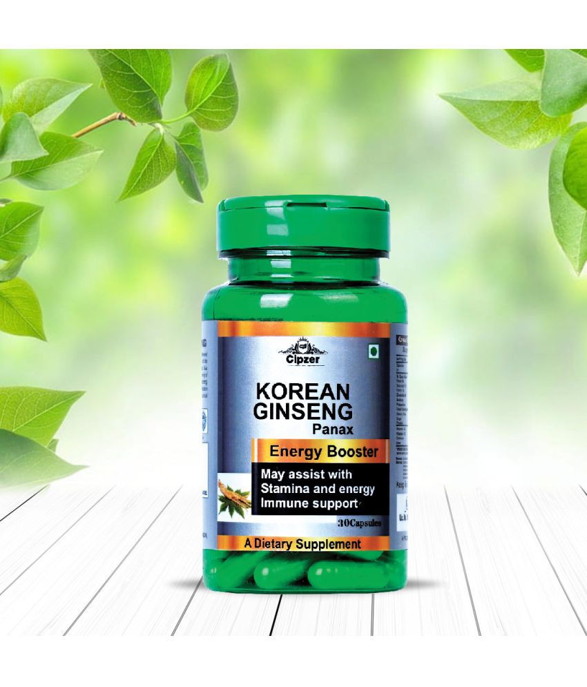    			Cipzer Korean Ginseng Capsule 30's | Helps to reduce stress and anxiety to calm the mind