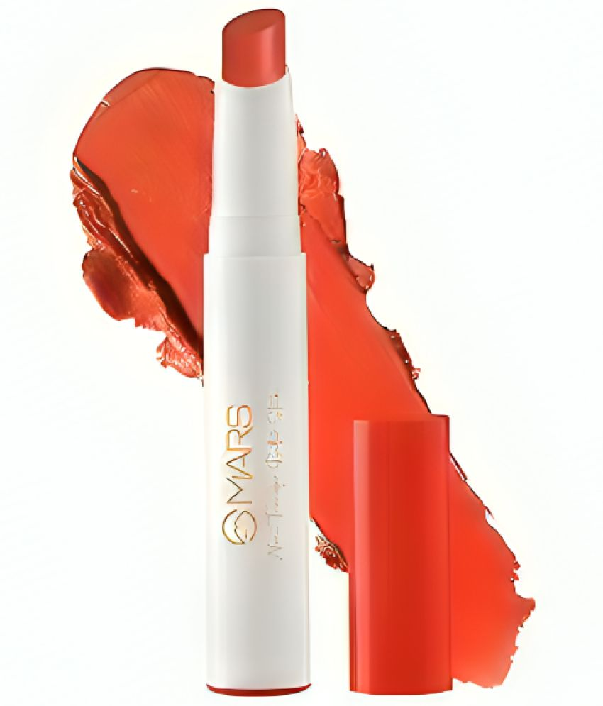     			MARS Orange Matte Lipstick 3.5