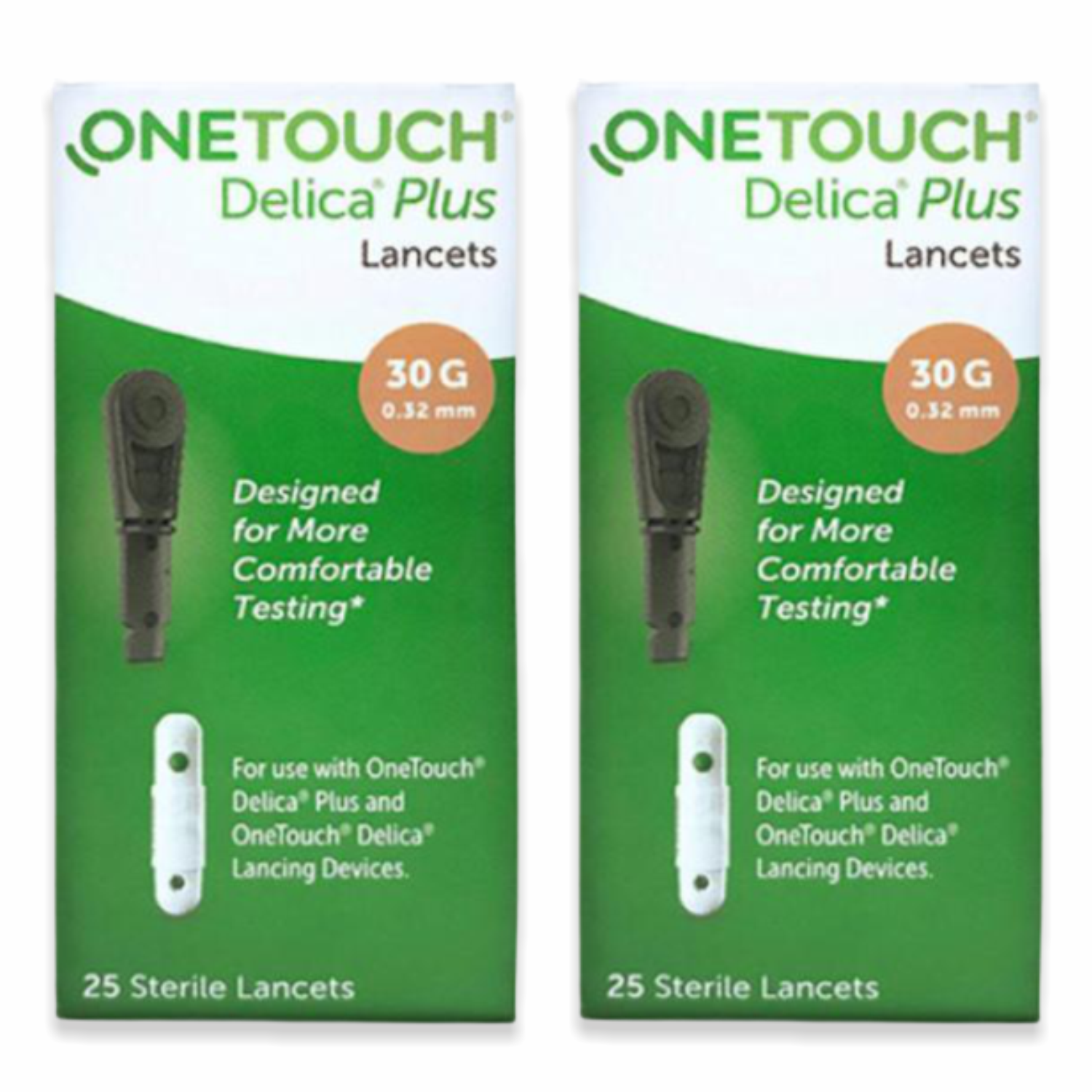     			OneTouch Delica Plus Lancets | Pack of 50 Lancets | For Virtually Pain Free Blood Glucose Testing