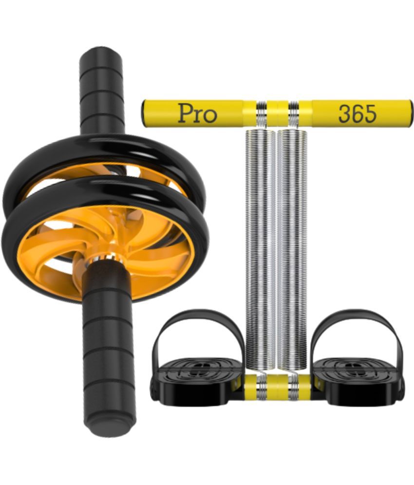     			PRO365 Roller Wheel for Men & Women With Tummy Trimmer for Belly Fat Combo Ab Exerciser