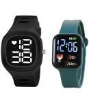 DECLASSE Black Dial Digital Boys Watch ( Pack Of 2 )