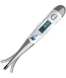 K-life FDT-101 Flexible Tip Digital Fever Check Machine for Kids Adults & Babies Thermometer (Grey)