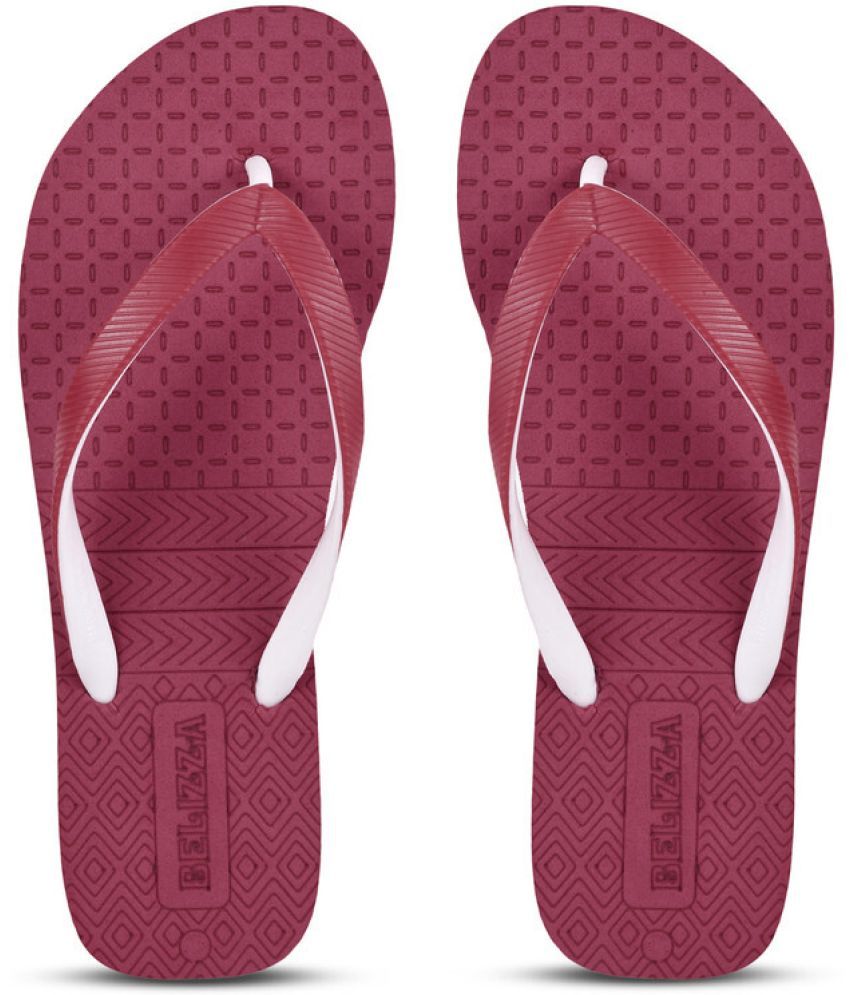     			BELIZZA Maroon Women's Daily Slipper