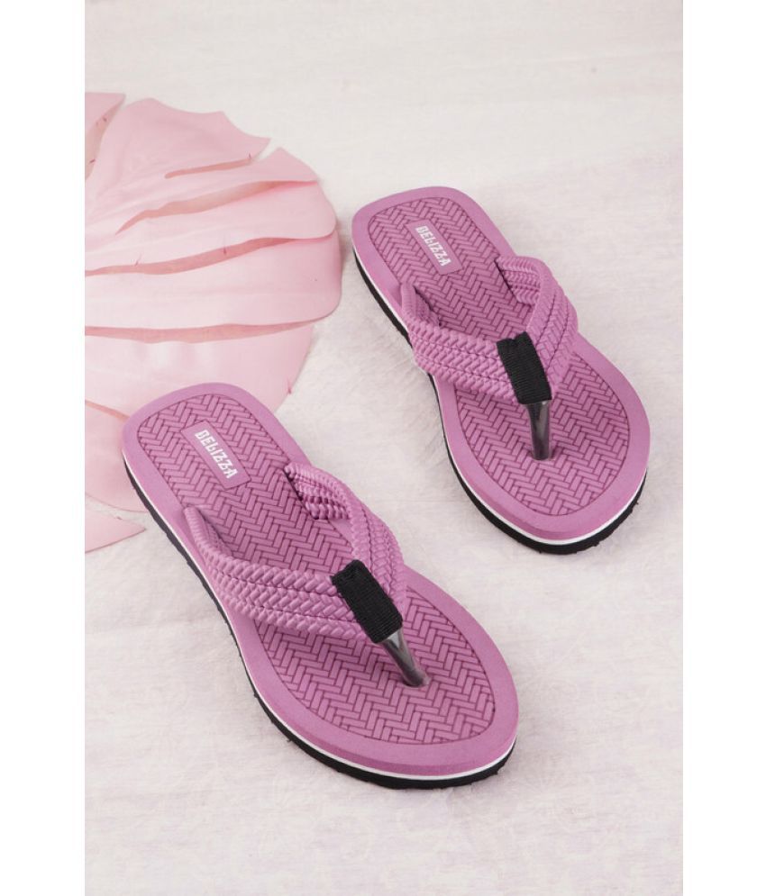     			BELIZZA Purple Women's Slipper