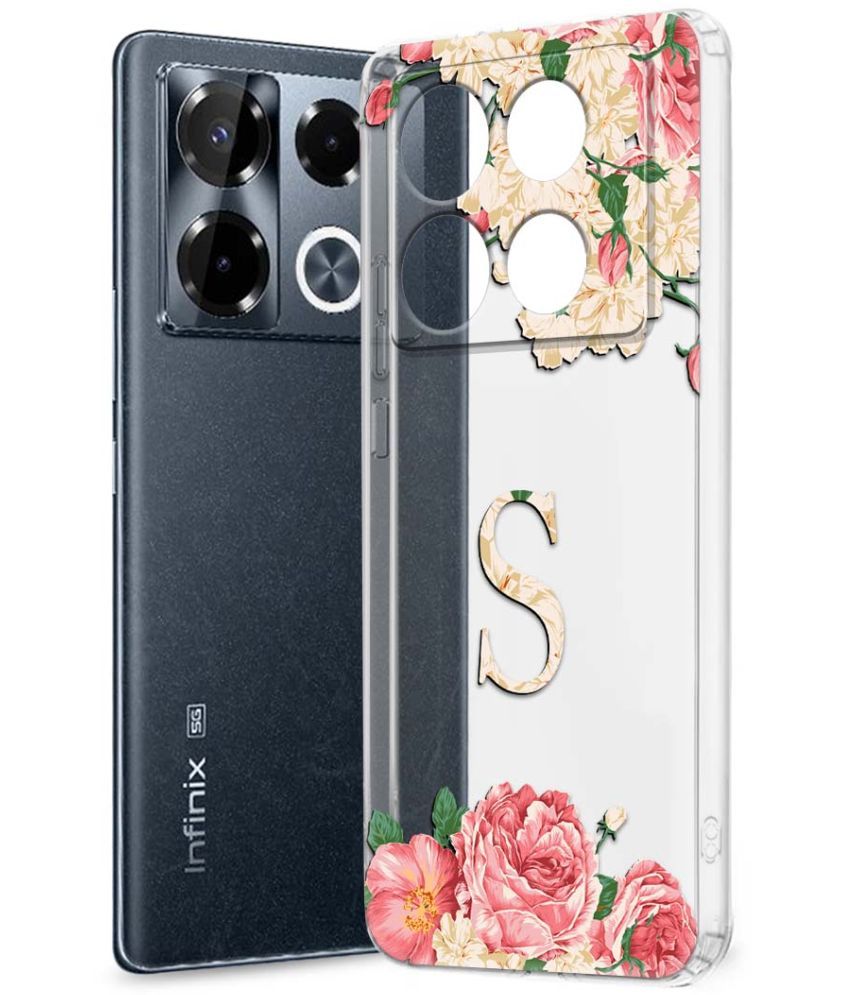     			Fashionury Multicolor Printed Back Cover Silicon Compatible For Infinix Note 40 pro plus 5G ( Pack of 1 )