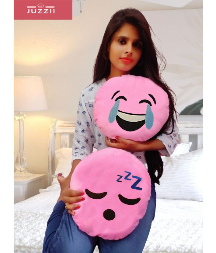     			JUZZII Set of 2 Fibre Pillow