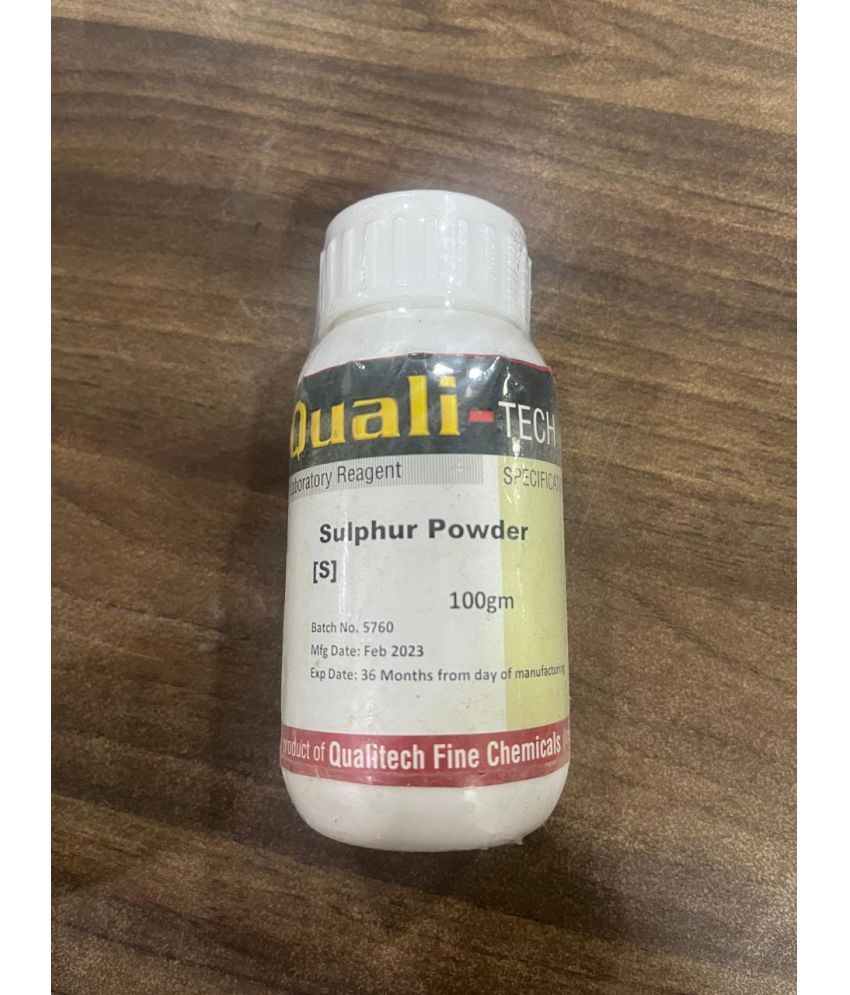     			SULPHUR POWDER, FOR ANTI IRON EXPERIMENT, 99% PURE