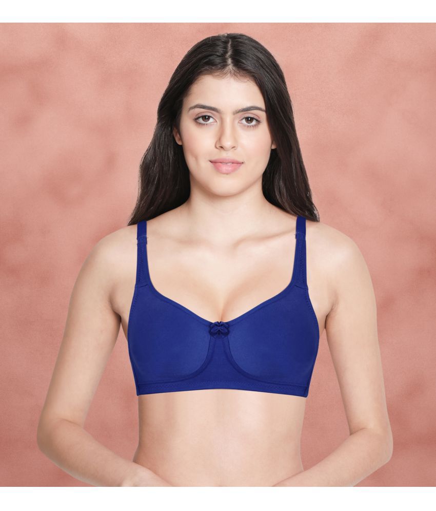     			Susie Blue Polyester Non Padded Women's Everyday Bra ( Pack of 1 )