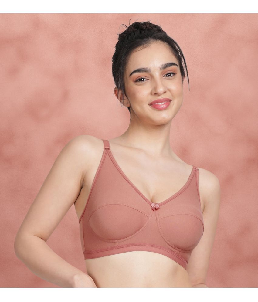     			Susie Pink Polyester Non Padded Women's Everyday Bra ( Pack of 1 )