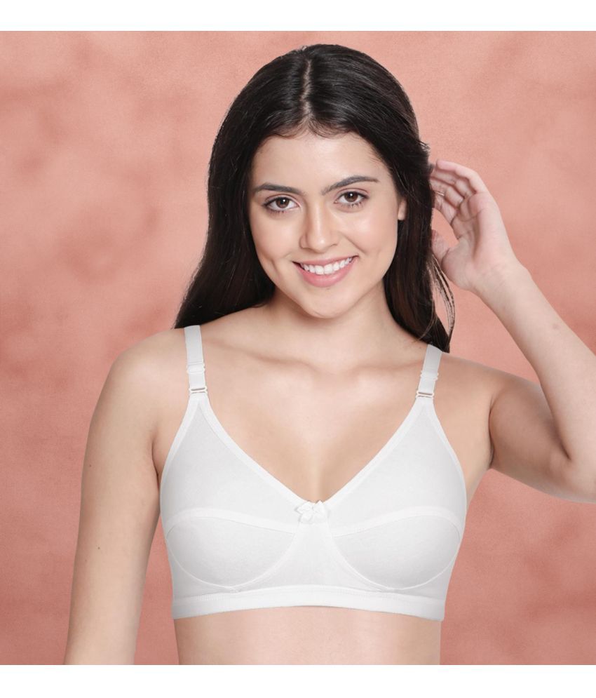     			Susie White Polyester Non Padded Women's Everyday Bra ( Pack of 1 )