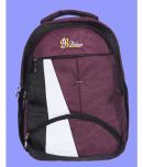 Blubags Maroon Polyester Backpack ( 36 litres )