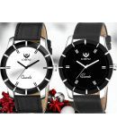 Lorenz Black PU Analog Men's Watch