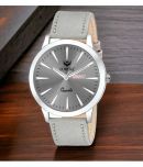 Lorenz Light Grey PU Analog Men's Watch