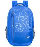 Skybags Blue Polyester Backpack ( 32 litres )