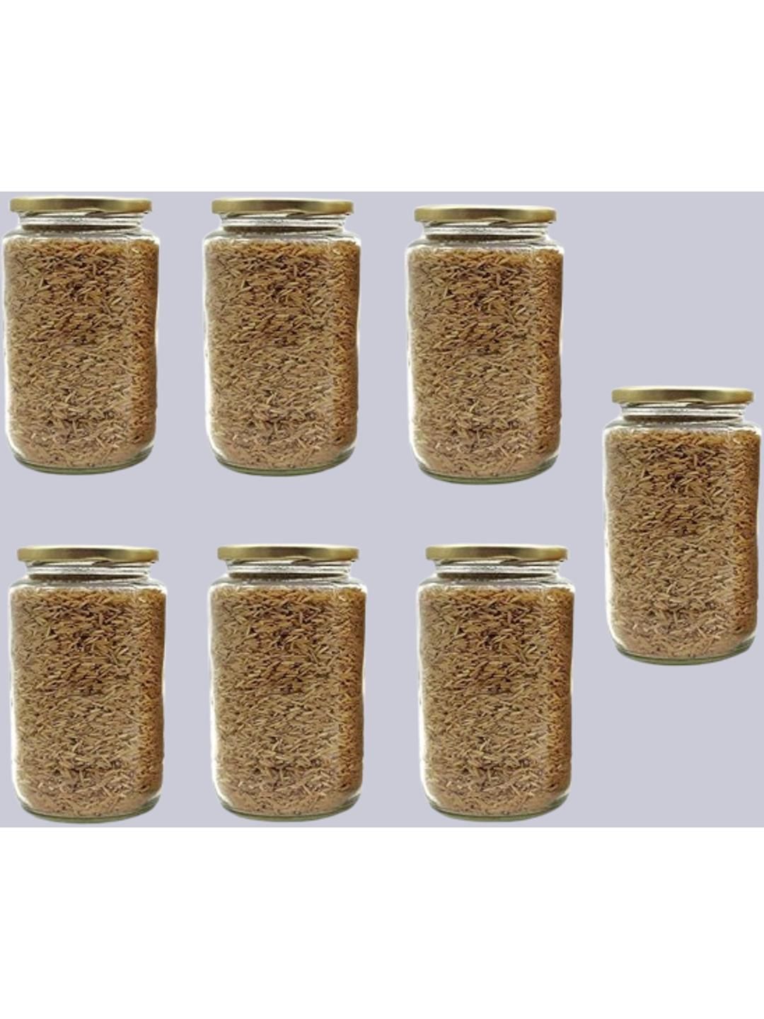     			AFAST Glass Container Jar Glass Nude Utility Container ( Set of 7 )