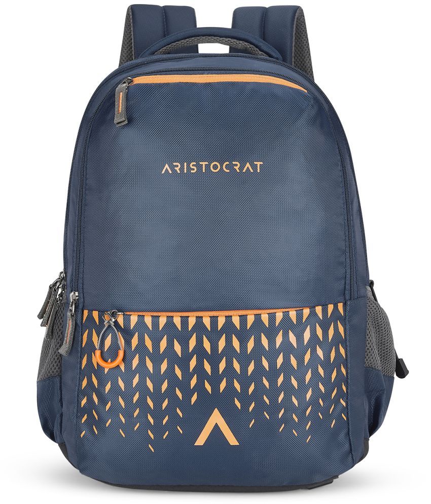     			Aristocrat Blue Polyester Backpack ( 18 Ltrs )