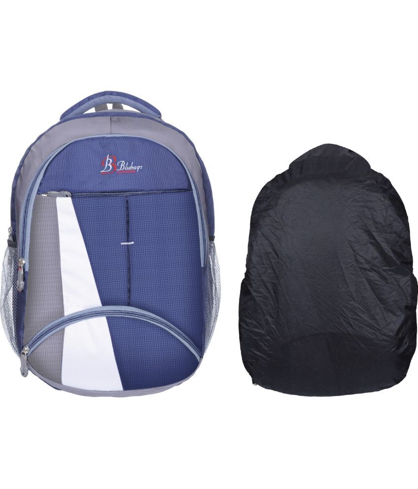     			Blubags Blue Polyester Backpack ( 36 Ltrs )