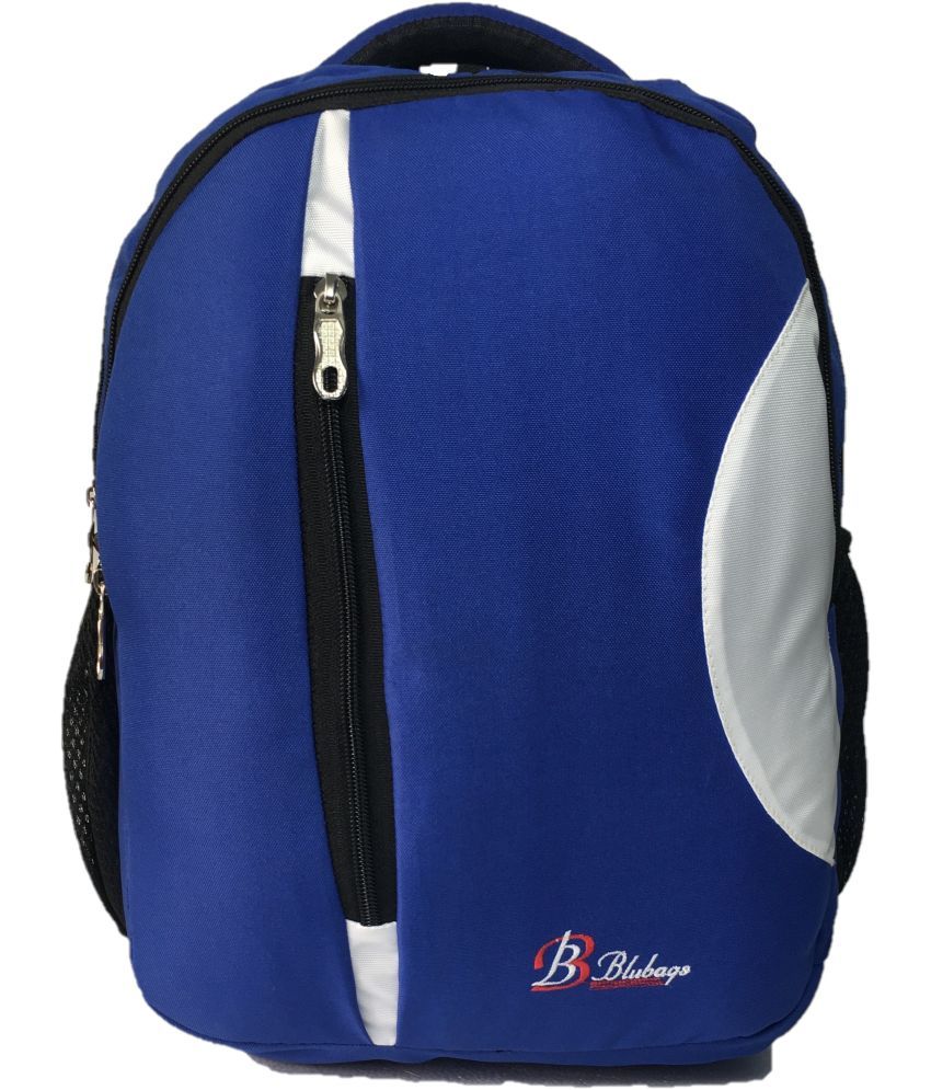     			Blubags Blue Polyester Backpack ( 36 Ltrs )