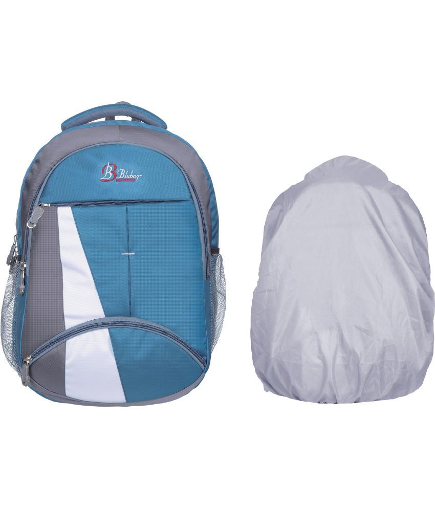     			Blubags Light Blue Polyester Backpack ( 36 Ltrs )