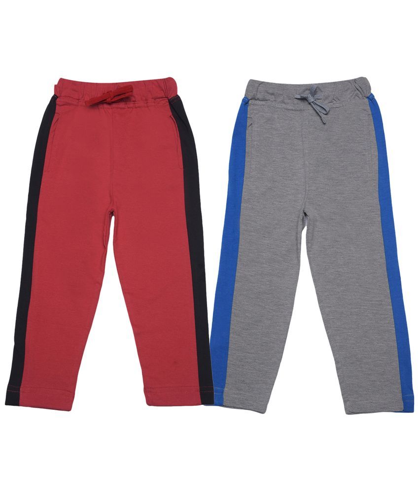     			Dollar Champion Kidswear Pack of 2 Boys Cotton Trackpant ( Multi )