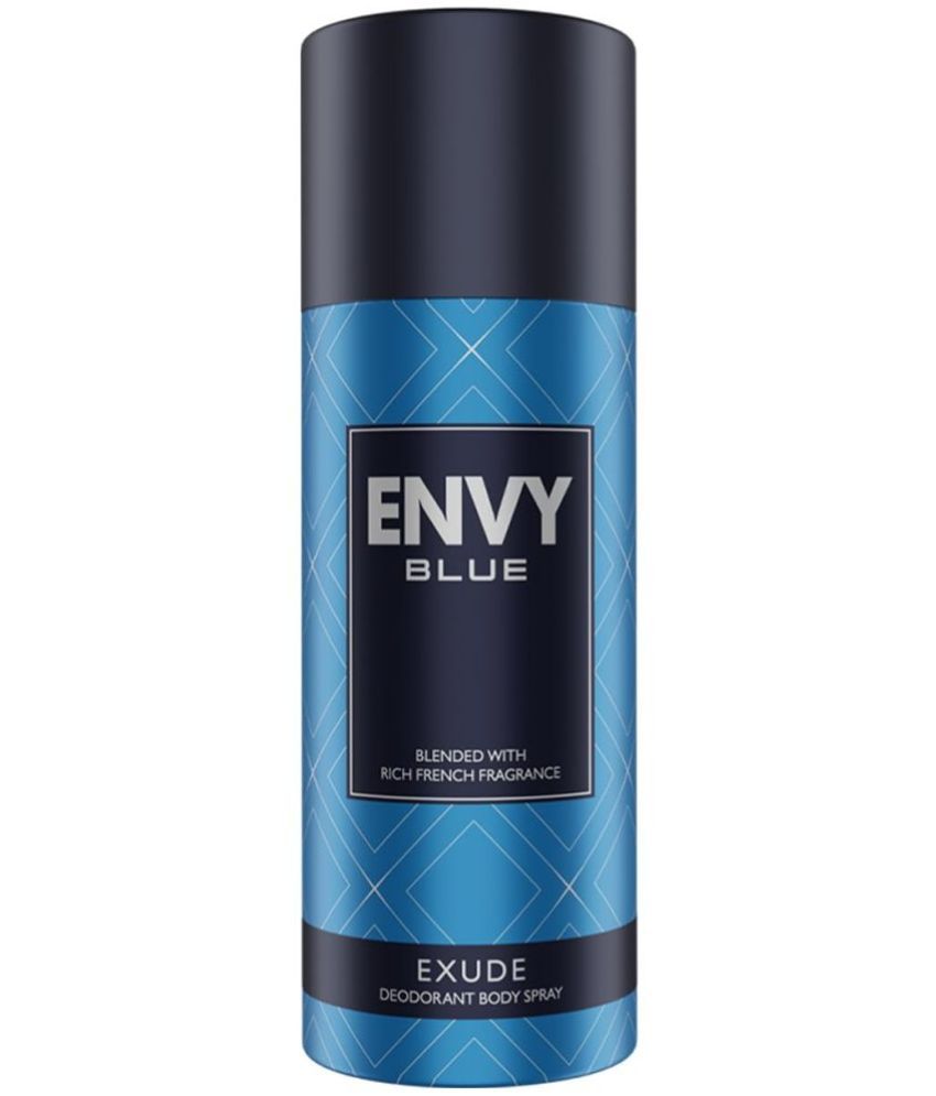     			Envy Blue Exude Deodorant Spray for Men 165 ml ( Pack of 1 )