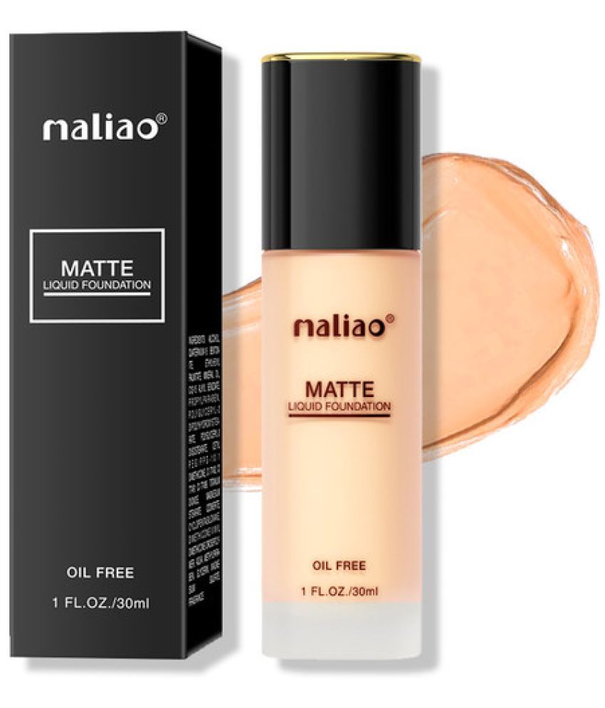     			Maliao Matte Cream For All Skin Types Skin Tan Foundation Pack of 1