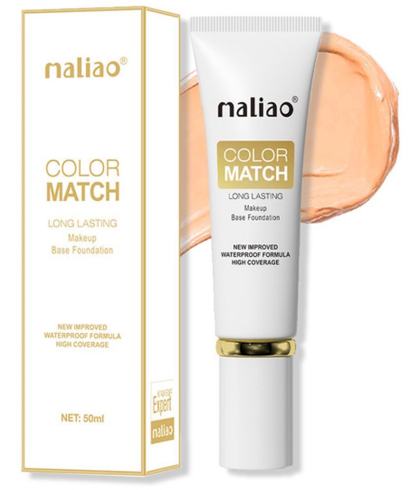     			Maliao Natural Cream For All Skin Types Skin Tan Foundation Pack of 1