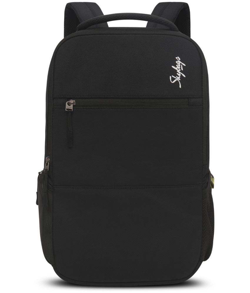     			Skybags Black Polyester Backpack ( 17 Ltrs )
