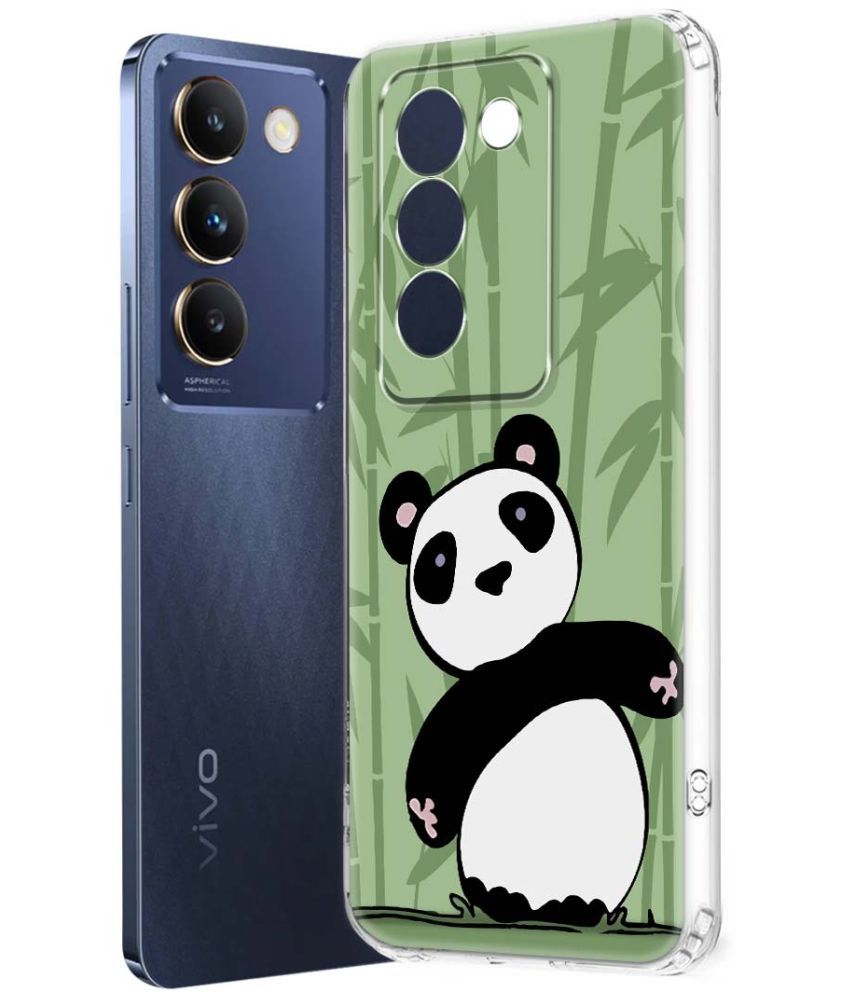     			Fashionury Multicolor Printed Back Cover Silicon Compatible For Vivo T3 5G ( Pack of 1 )