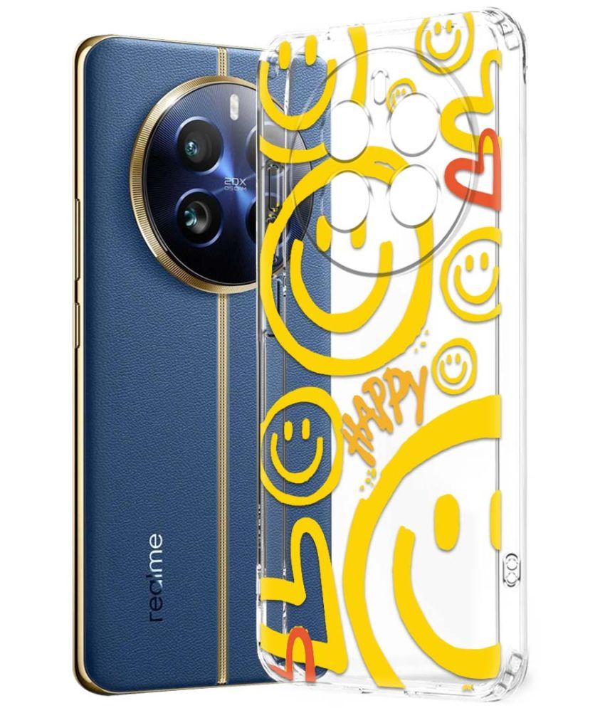     			Fashionury Multicolor Printed Back Cover Silicon Compatible For Realme 12  Pro Plus 5G ( Pack of 1 )