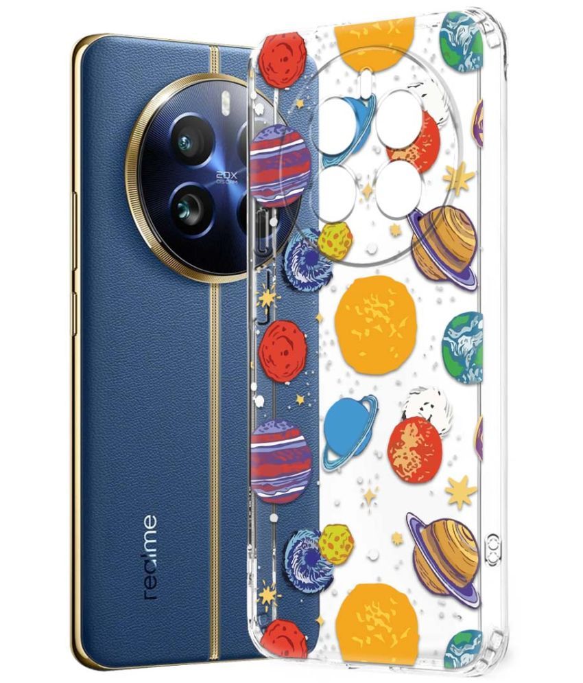     			Fashionury Multicolor Printed Back Cover Silicon Compatible For Realme 12  Pro Plus 5G ( Pack of 1 )