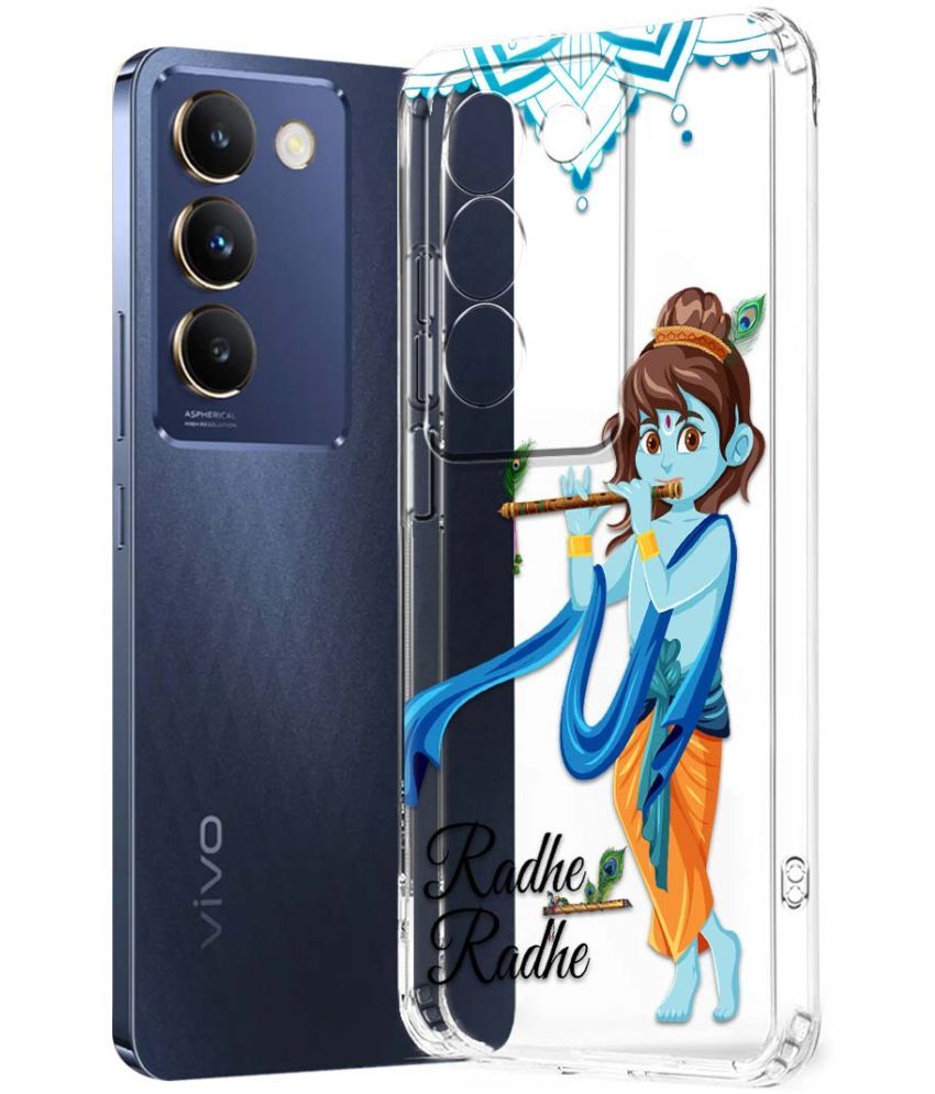     			Fashionury Multicolor Printed Back Cover Silicon Compatible For Vivo Y200e 5G ( Pack of 1 )