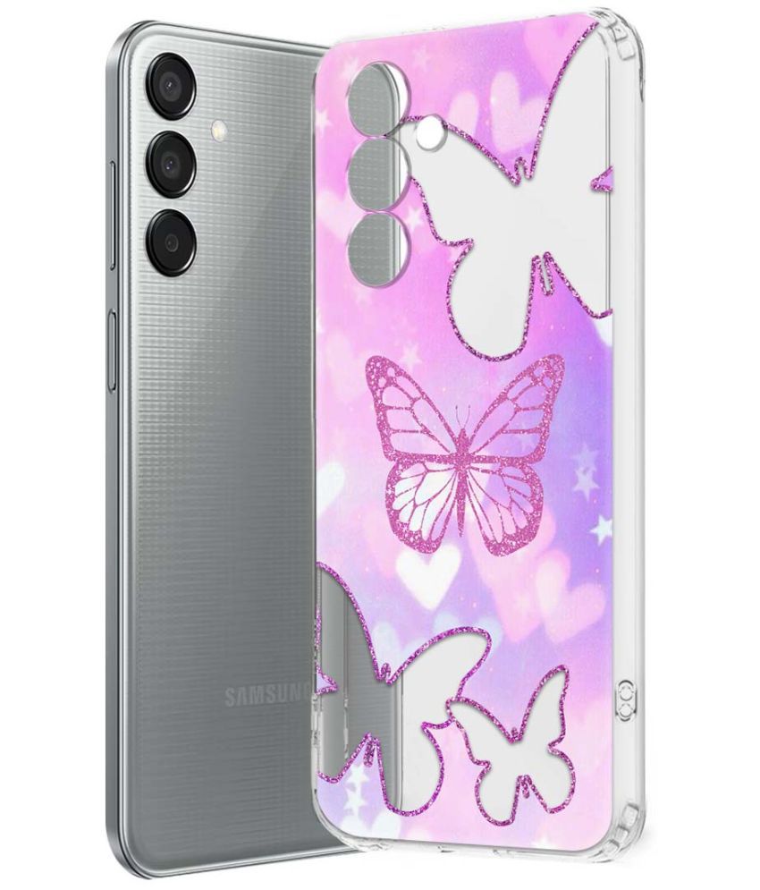     			Fashionury Multicolor Printed Back Cover Silicon Compatible For Samsung Galaxy M15 5G ( Pack of 1 )
