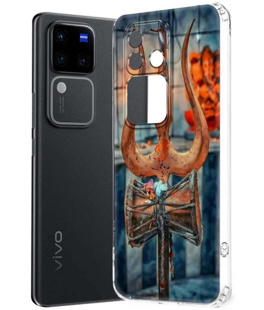     			Fashionury Multicolor Printed Back Cover Silicon Compatible For Vivo V30 Pro 5G ( Pack of 1 )