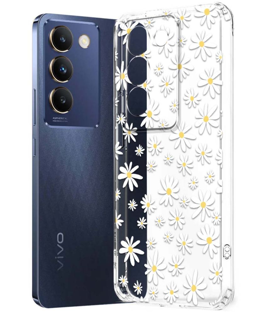     			Fashionury Multicolor Printed Back Cover Silicon Compatible For Vivo Y200e 5G ( Pack of 1 )