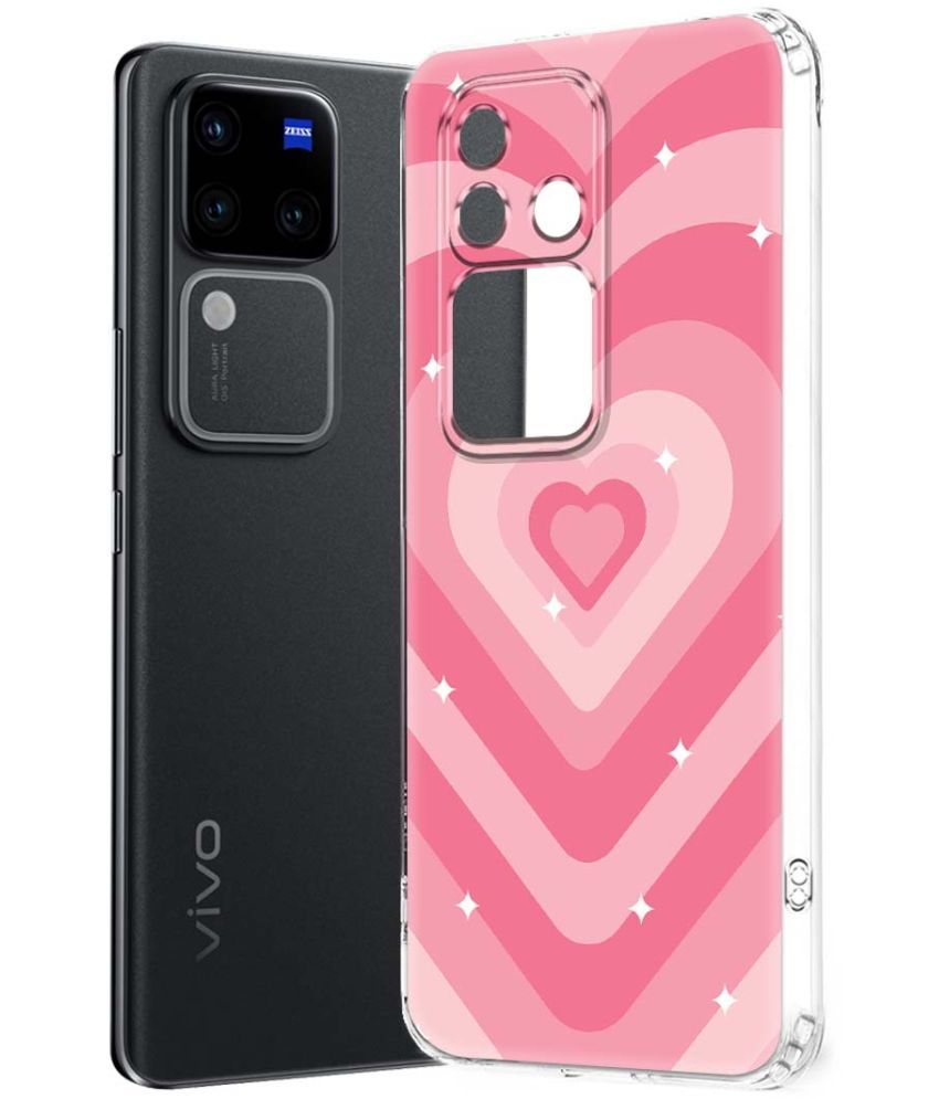     			Fashionury Multicolor Printed Back Cover Silicon Compatible For Vivo V30 Pro 5G ( Pack of 1 )