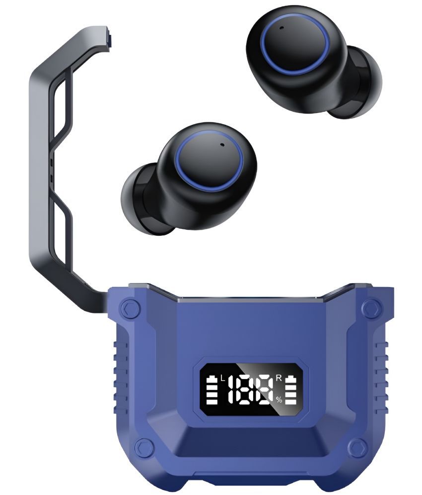     			VERONIC Flex Bluetooth True Wireless (TWS) In Ear 25 Hours Playback Fast charging,Powerfull bass IPX4(Splash & Sweat Proof) Assorted