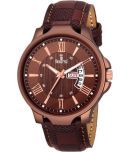 Swisstyle Brown Leather Analog Men's Watch