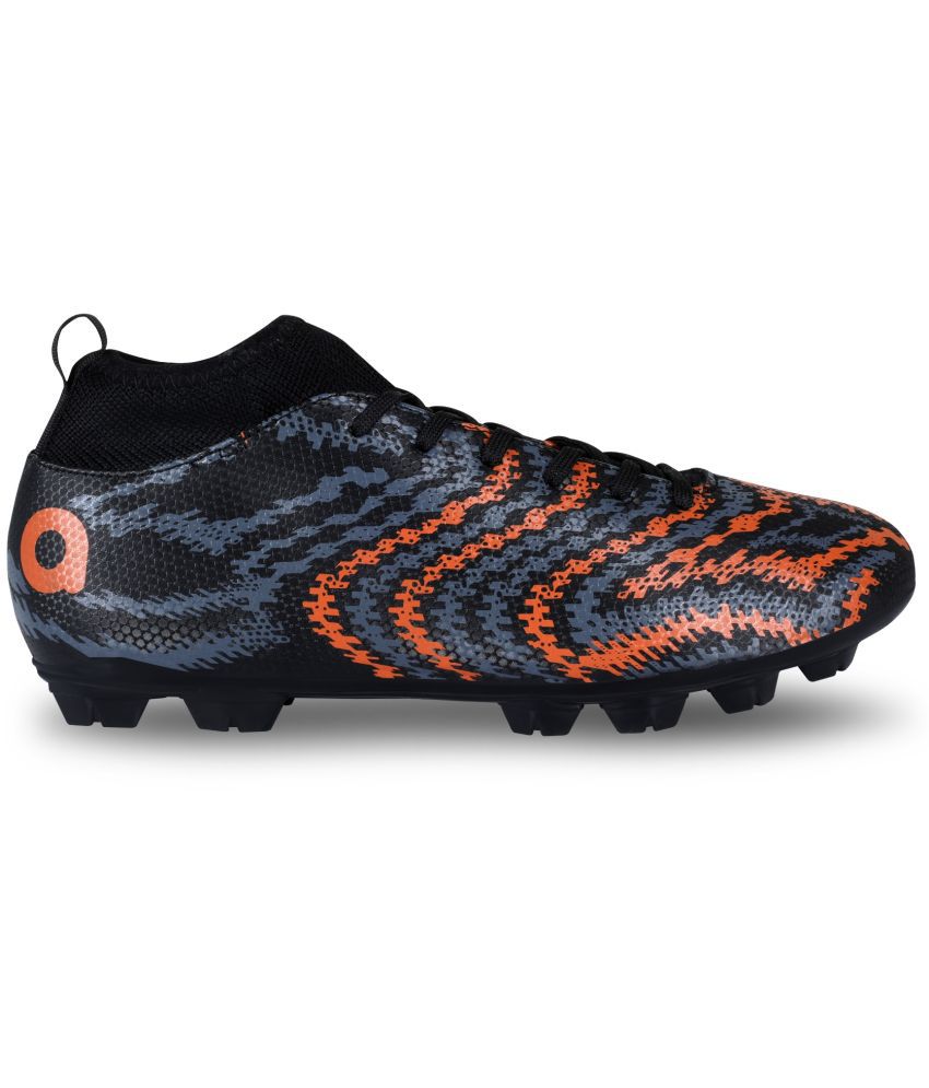     			Aivin AIVIN Rattle Snake Black Football Shoes