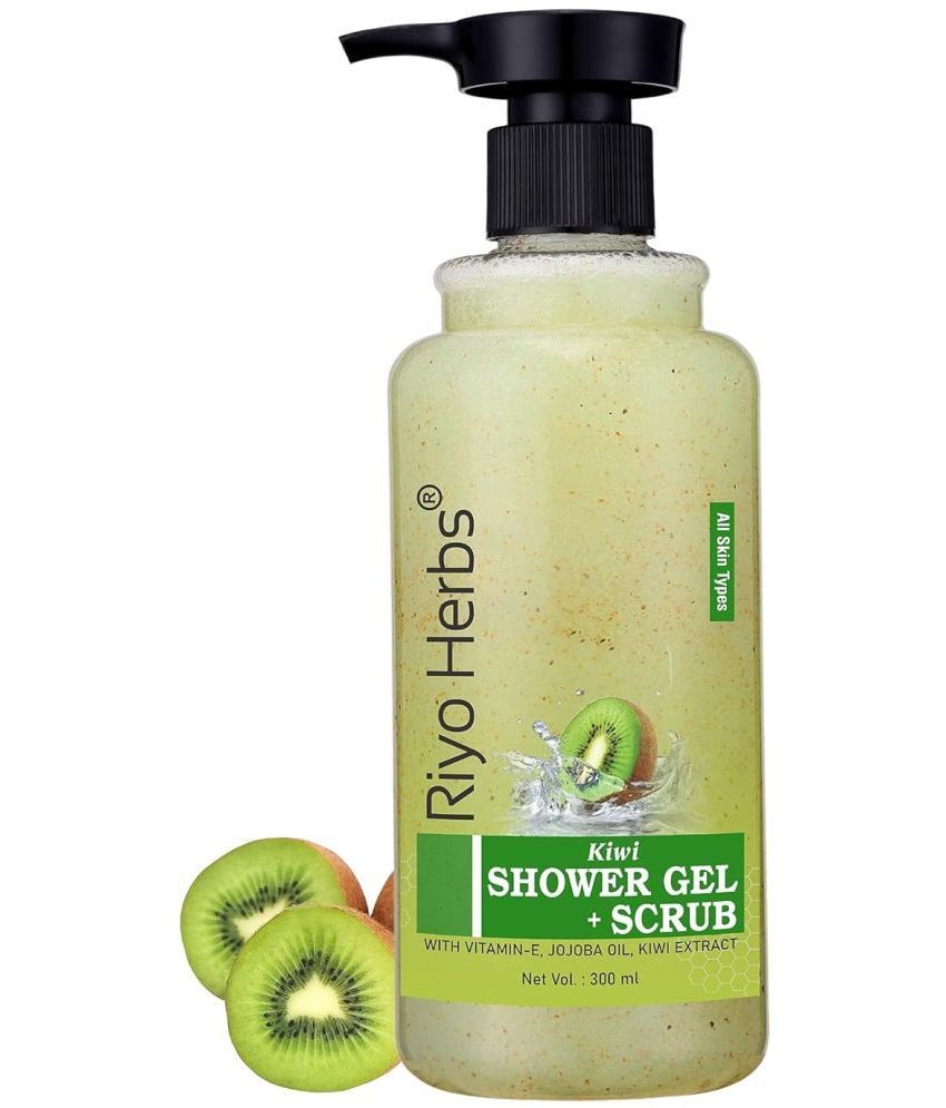     			Riyo Herbs Body Wash Shower Gel Kiwi 300ml | WIth Vitamin E, Jojoba Oil, Kiwi Extract