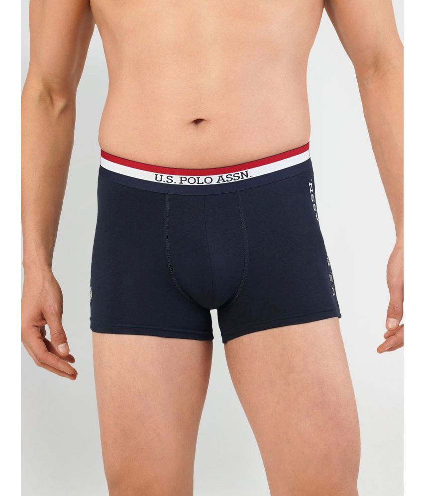     			U.S. Polo Assn. Navy Blue Cotton Men's Trunks ( Pack of 1 )