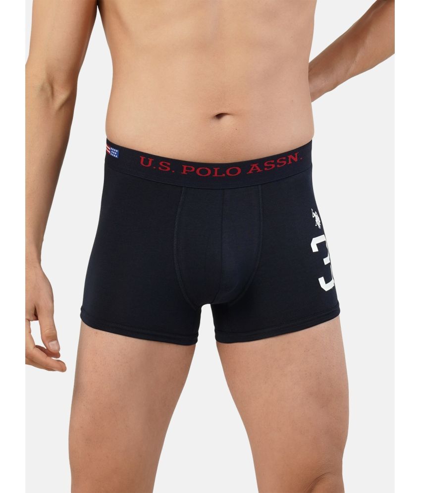     			U.S. Polo Assn. Navy Blue Cotton Men's Trunks ( Pack of 1 )