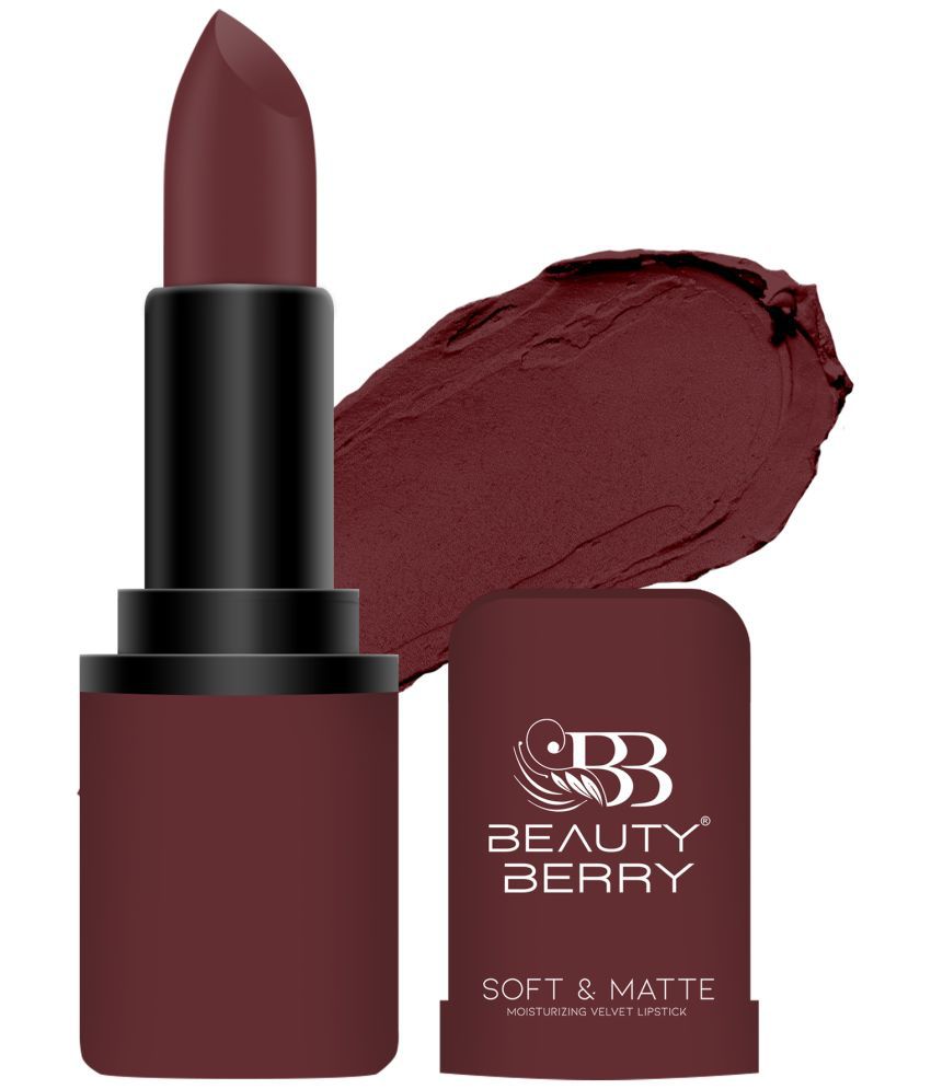     			Beauty Berry Maroon Matte Lipstick 4gm