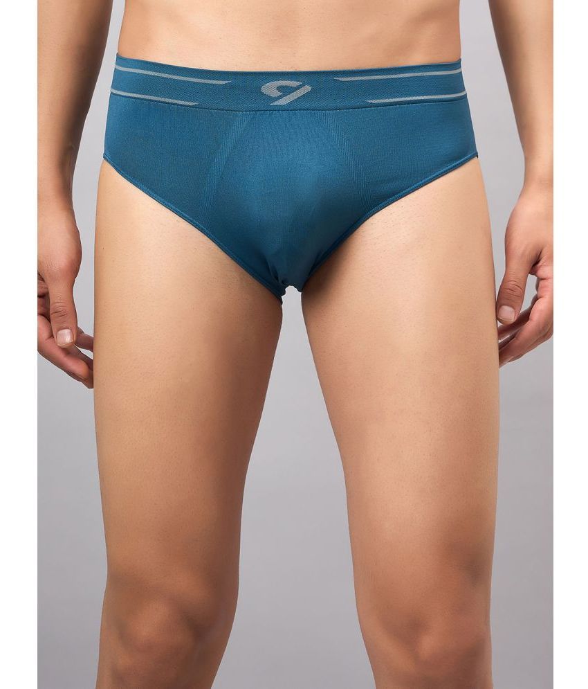     			C9 Airwear Nylon Men's Briefs ( Blue )