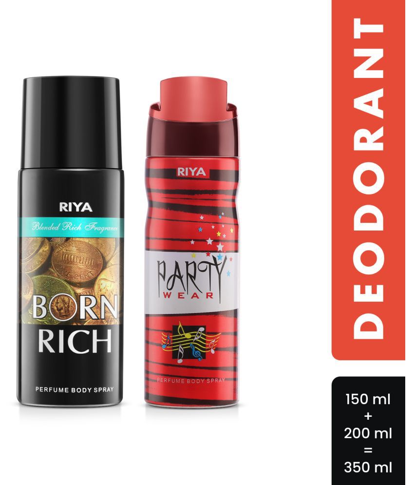     			Riya Deodorant Spray & Perfume Fresh -Fragrance For Unisex ( Pack of 2 )