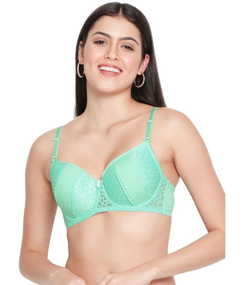     			Susie Cotton Women's T-Shirt Bra ( Blue ) S041-BlueRadiance