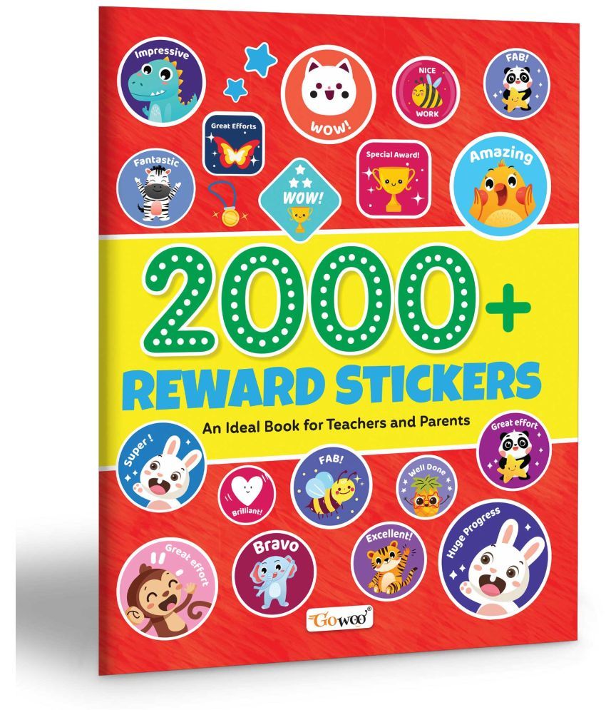     			"2000+ Reward Stickers: A Fun Sticker Book for Teachers and Parents - Encouraging and Celebrating Kids' Achievements with Over 2000 Stickers [Paperback]"